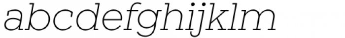 Winden Light Italic Font LOWERCASE