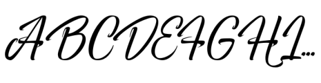 Windey Signature Regular Font UPPERCASE