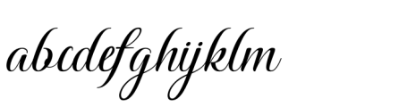 Windey Signature Regular Font LOWERCASE