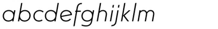 Windlesham Pro Light Italic Font LOWERCASE