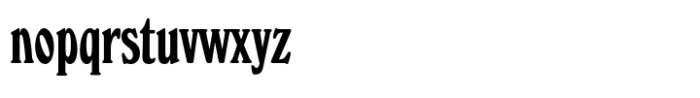 Windsor Std Elongated Standard (d) Font LOWERCASE