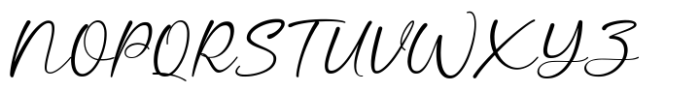 Wings Signature Font UPPERCASE