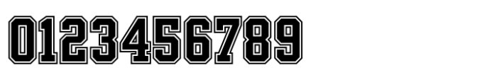 Winner College Condensed Bold Font OTHER CHARS