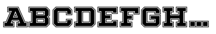Winner College Wide Bold Font