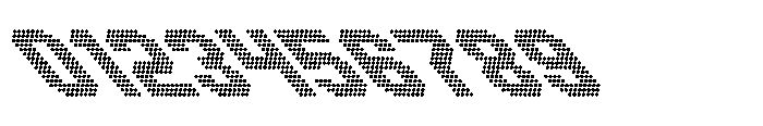 Winner Scoreboard Black Extra Retalic Font OTHER CHARS