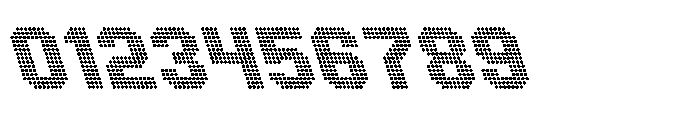 Winner Scoreboard Black Retalic Font OTHER CHARS