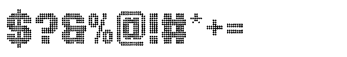 Winner Scoreboard Black Font OTHER CHARS