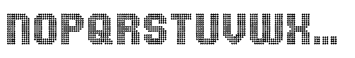 Winner Scoreboard Black Font LOWERCASE