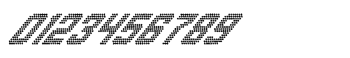 Winner Scoreboard Bold Extra Italic Font OTHER CHARS