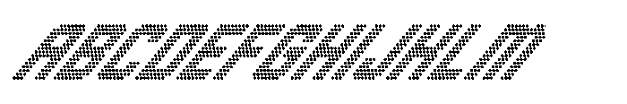Winner Scoreboard Bold Extra Italic FONT