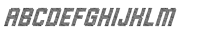 Winner Scoreboard Bold Italic FONT