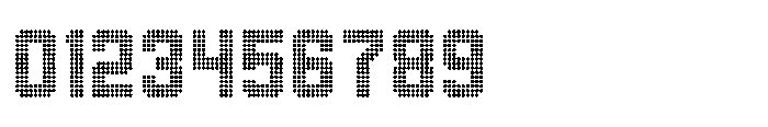 Winner Scoreboard Bold Font OTHER CHARS