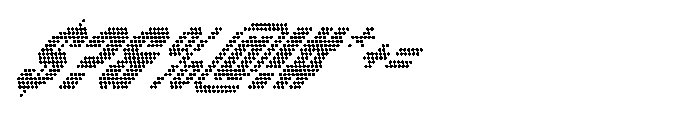 Winner Scoreboard Condensed Black Extra Italic Font OTHER CHARS