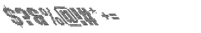 Winner Scoreboard Condensed Black Extra Retalic Font OTHER CHARS