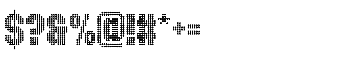 Winner Scoreboard Condensed Black Font OTHER CHARS