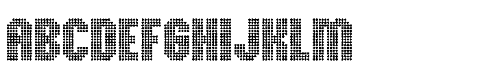 Winner Scoreboard Condensed Black Font UPPERCASE