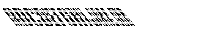 Winner Scoreboard Condensed Bold Extra Retalic Font UPPERCASE
