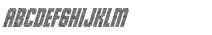 Winner Scoreboard Condensed Bold Italic FONT