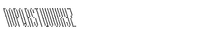 Winner Scoreboard Condensed Light Retalic Font UPPERCASE