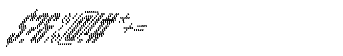 Winner Scoreboard Condensed Regular Extra Italic Font OTHER CHARS