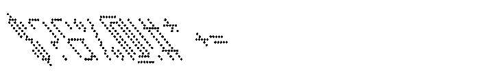 Winner Scoreboard Light Extra Retalic Font OTHER CHARS