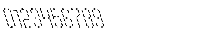 Winner Scoreboard Light Retalic Font OTHER CHARS