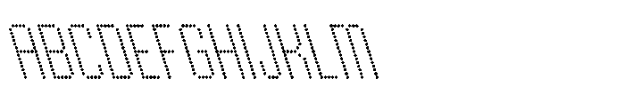 Winner Scoreboard Light Retalic Font UPPERCASE