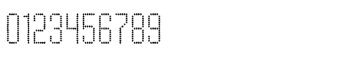 Winner Scoreboard Light Font OTHER CHARS
