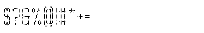 Winner Scoreboard Light Font OTHER CHARS