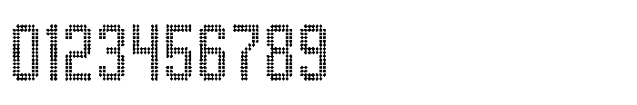 Winner Scoreboard Regular Font OTHER CHARS