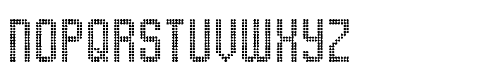 Winner Scoreboard Regular Font LOWERCASE