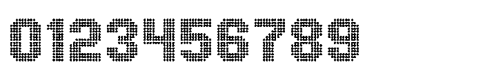 Winner Scoreboard VAR Black Regular Font OTHER CHARS