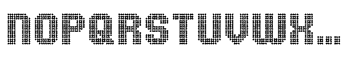 Winner Scoreboard VAR Black Regular Font LOWERCASE