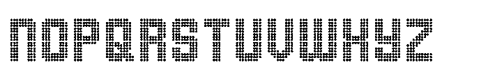Winner Scoreboard VAR Bold Regular Font LOWERCASE