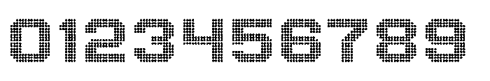 Winner Scoreboard VAR Wd Black Regular Font OTHER CHARS