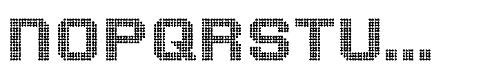 Winner Scoreboard VAR Wd Black Regular Font LOWERCASE