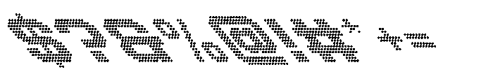 Winner Scoreboard Wide Black Extra Retalic Font OTHER CHARS