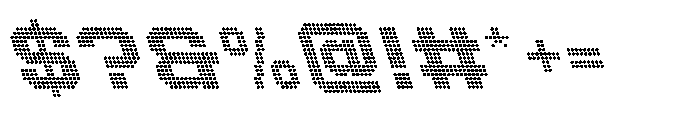 Winner Scoreboard Wide Black Retalic Font OTHER CHARS
