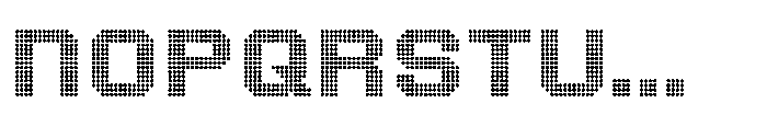 Winner Scoreboard Wide Black Font LOWERCASE