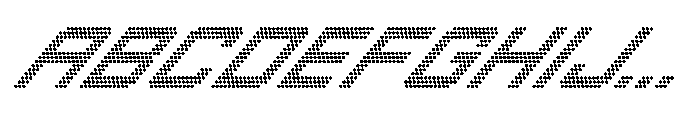 Winner Scoreboard Wide Bold Extra Italic FONT