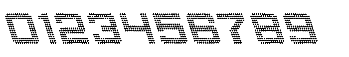 Winner Scoreboard Wide Bold Retalic Font OTHER CHARS
