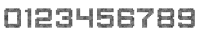 Winner Scoreboard Wide Bold Font OTHER CHARS