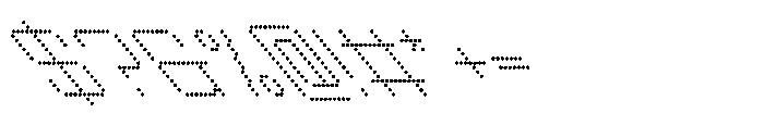 Winner Scoreboard Wide Light Extra Retalic Font OTHER CHARS