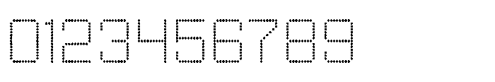 Winner Scoreboard Wide Light Font OTHER CHARS