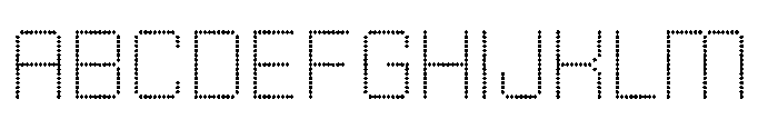 Winner Scoreboard Wide Light FONT