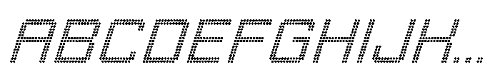 Winner Scoreboard Wide Regular Italic FONT