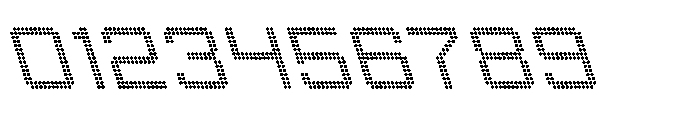 Winner Scoreboard Wide Regular Retalic Font OTHER CHARS