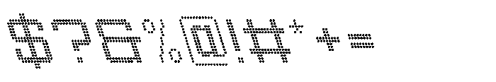 Winner Scoreboard Wide Regular Retalic Font OTHER CHARS