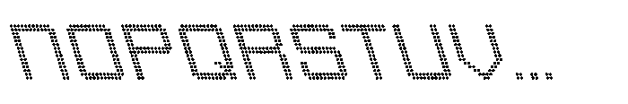Winner Scoreboard Wide Regular Retalic Font UPPERCASE
