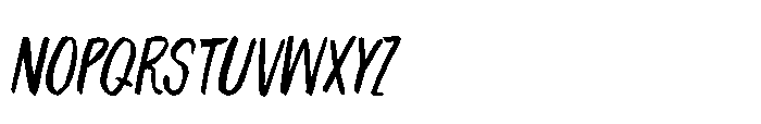 Winning Deal Italic Font UPPERCASE